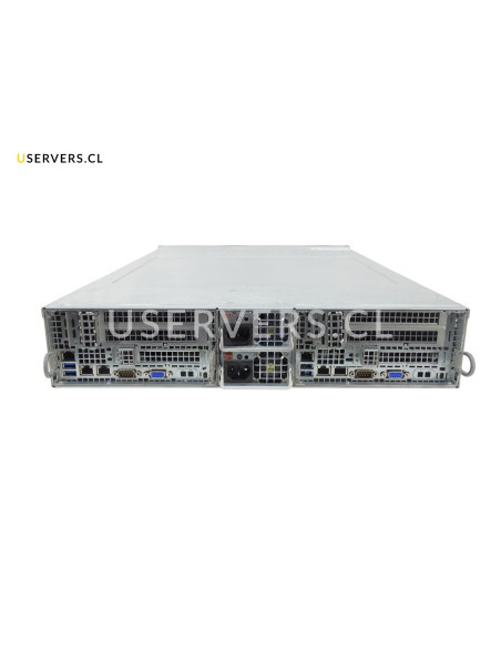 SuperMicro SuperStorage SYS-6028TR-D72R 12 Bay LFF 2-Node Server