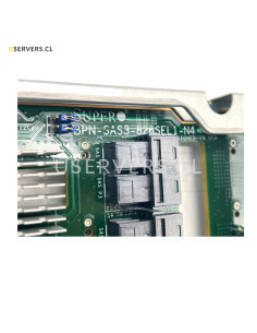 Supermicro Backplane 3.5" LFF SATA / SAS 12G (4x) NVMe U.2 BPN-SAS3-826SEL1-N4 2