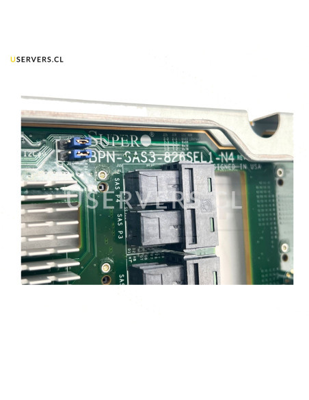 Supermicro Backplane 3.5" LFF SATA / SAS 12G (4x) NVMe U.2 BPN-SAS3-826SEL1-N4