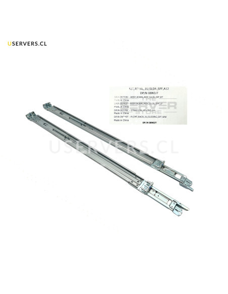 Dell A12 ReadyRails II 1U Sliding Rail Kit PowerEdge R340 R350 R360 08N0JT 8N0JT