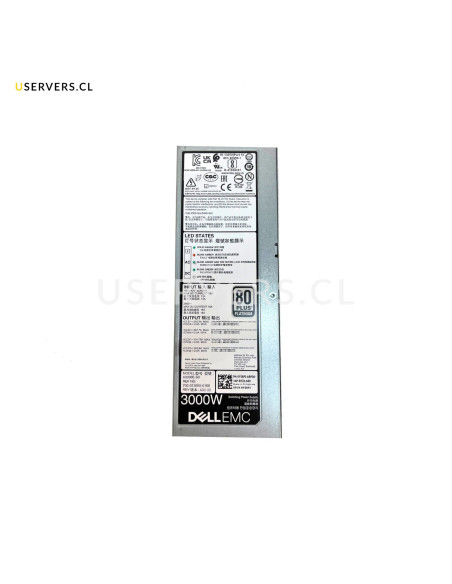 Dell EMC 3000W 80Plus Platinum Power Supply PSU PowerEdge MX7000 Y58PJ