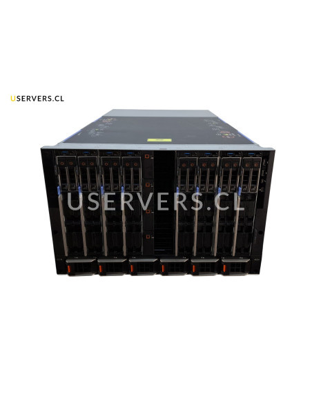 PowerEdge MX7000 Modular Chassis with 8x PowerEdge MX740c NVMe Blades