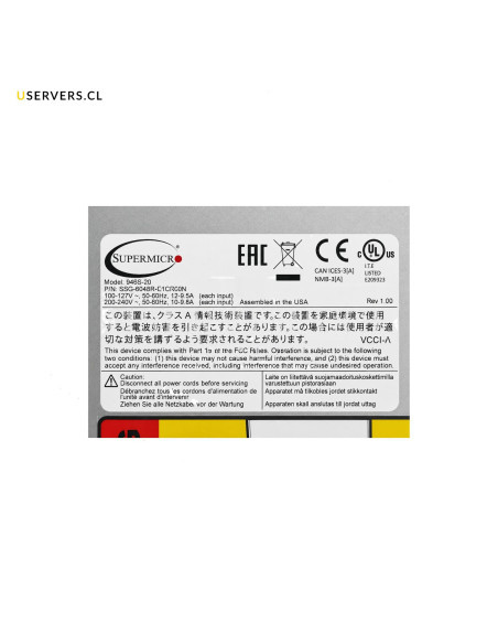 SuperMicro SuperStorage SSG-6048R-E1CR60N 60-Bay LFF 4U Rack Server