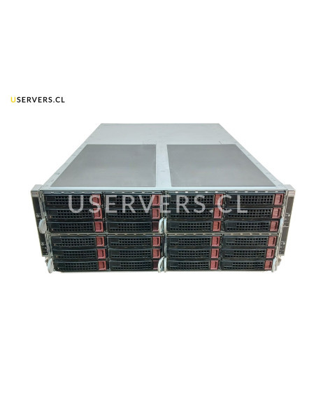 Supermicro FatTwin SYS-F629P3-RC1B 4-Node 4U Rack Server