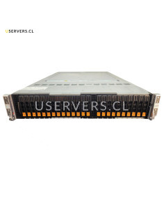 Supermicro BigTwin SuperServer SYS-220BT-HNTR 4 Node 24-Bay SFF NVMe Capable 2U Server