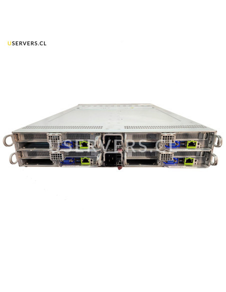 Supermicro BigTwin SuperServer SYS-220BT-HNTR 4 Node 24-Bay SFF NVMe Capable 2U Server
