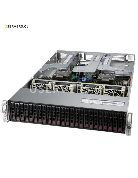 Supermicro Ultra SuperServer SYS-220U-TNR 24 Bay 2U NVMe Capable GPU Server