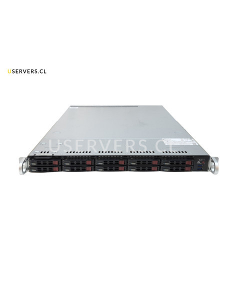 SuperMicro SuperServer SYS-1029P-WTRT 10 Bay SFF 1U Rackmount Server