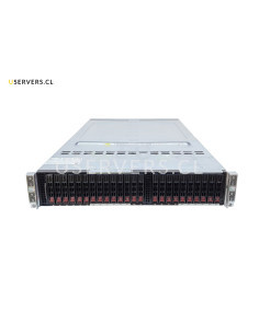 SuperMicro SuperServer SYS-2029BT-HNC0R 24 Bay SFF 4-Node NVMe Server