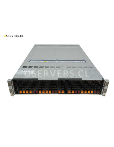 SuperMicro SuperServer SYS-2029BT-HNC1R Big Twin 24 Bay NVMe Server