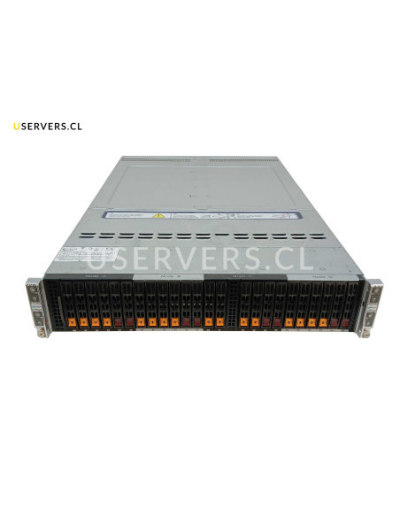 SuperMicro SuperServer SYS-2029BT-HNC1R Big Twin 24 Bay NVMe Server